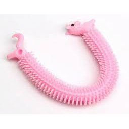 Jucarie senzoriala elastica Flippy, Fidget Noodle, Antistres, Culori Random [9]