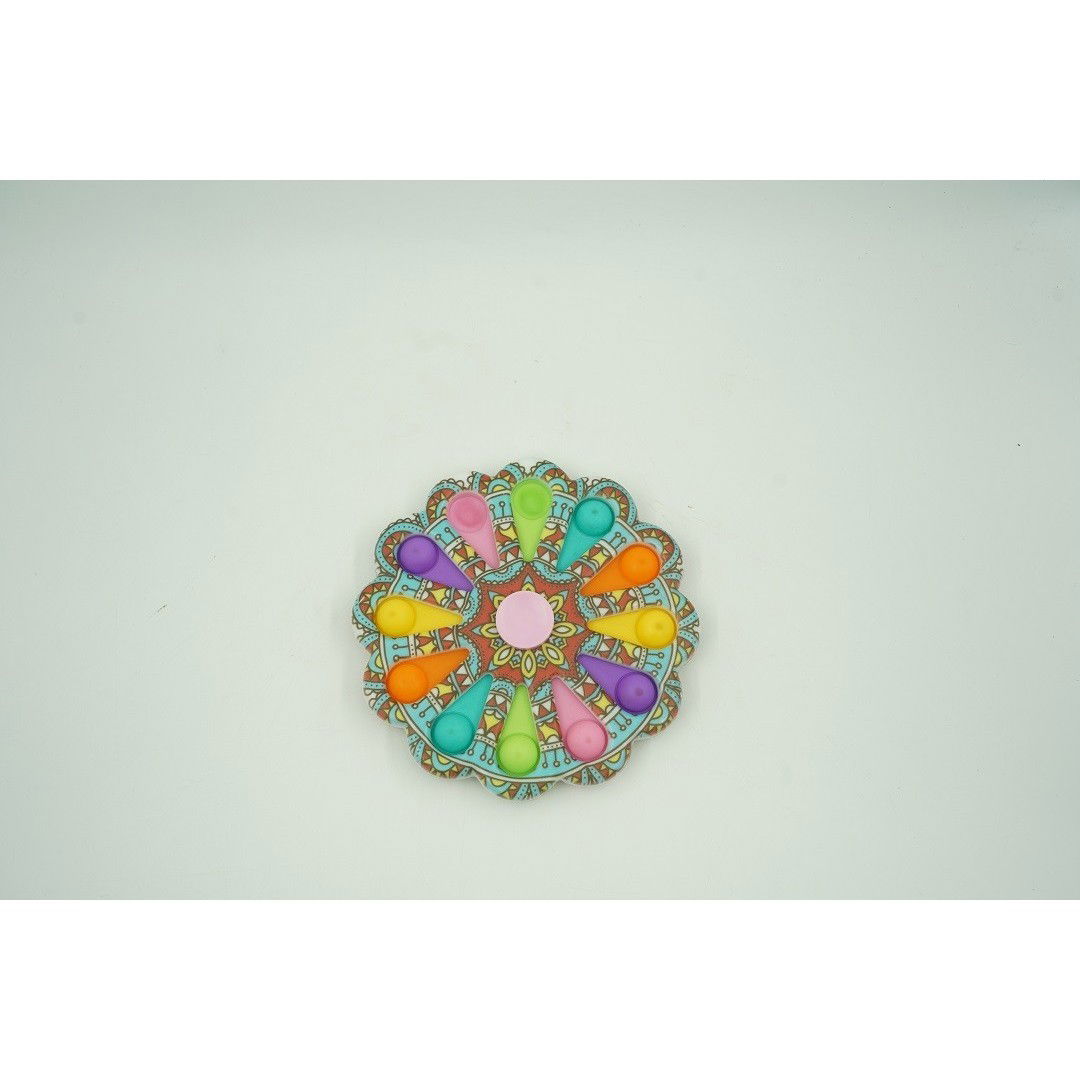 Jucarie Senzoriala Flippy - Simple Dimple, Antistres, Multicolor, model 3 [3]