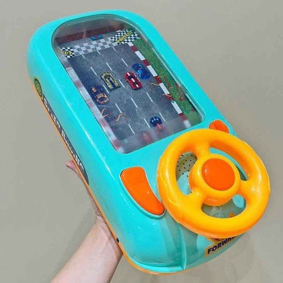 Joc Simulator de Condus, Flippy, 3-6 Ani, Volan Interactiv, Efecte Sonore, din ABS, USB Inclus, Verde [4]