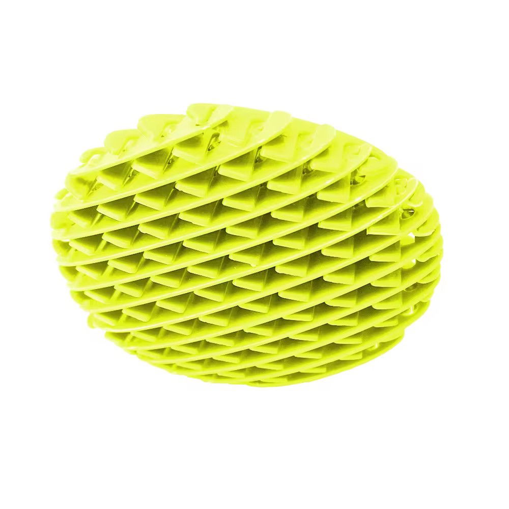 Jucarie Worm Fidget de Decompresie, Flippy, Anti Stres, Dimensiune Compacta 10 cm, Dimensiune Extinsa 24.5 cm, Galben [3]