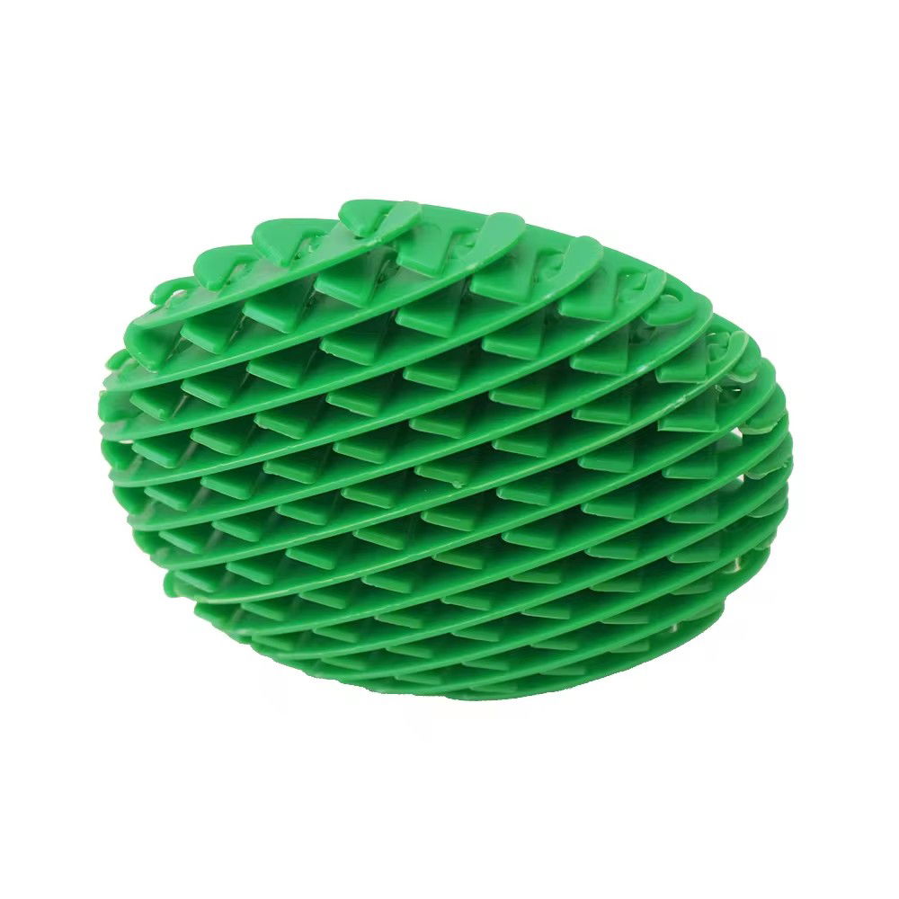 Jucarie Worm Fidget de Decompresie, Flippy, Anti Stres, Dimensiune Compacta 10 cm, Dimensiune Extinsa 24.5 cm, Verde [6]