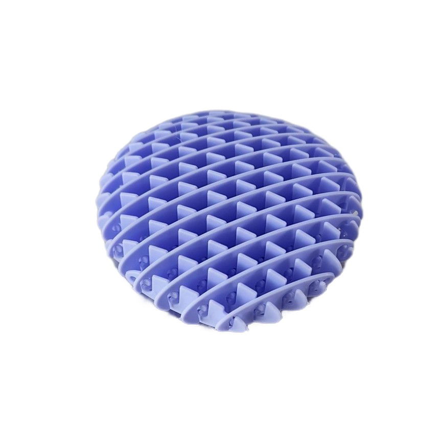 Jucarii - Jucarie Worm Fidget de Decompresie, Flippy, Anti Stres, Dimensiune Compacta 10 cm, Dimensiune Extinsa 24.5 cm, Mov