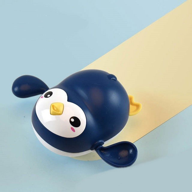 Jucarii de baie pentru copii, Flippy, pinguinul albastru [3]