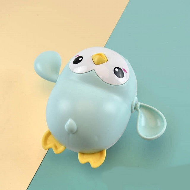 Jucarii de baie pentru copii, Flippy, pinguinul bleu [4]