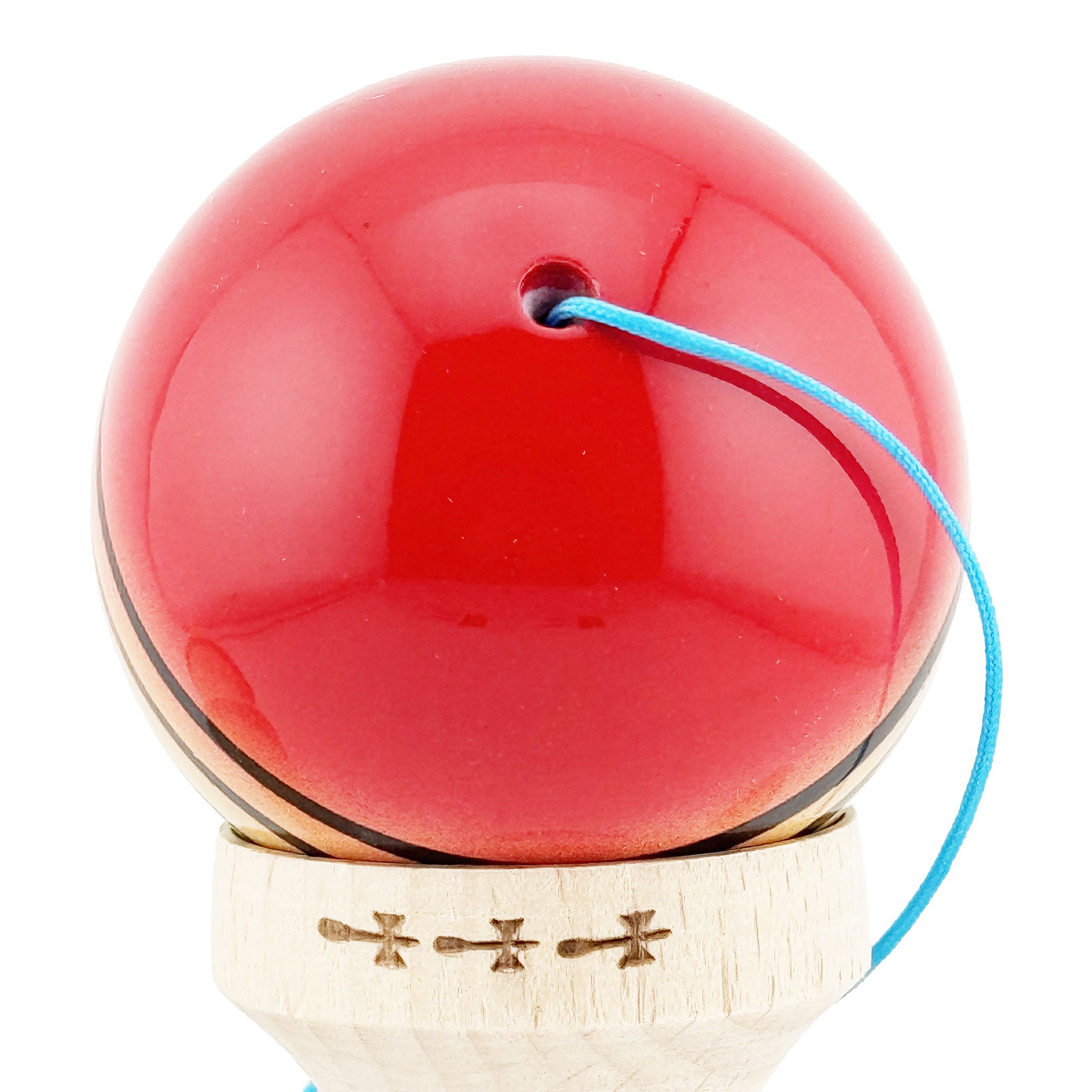 Kendama X Originala, Profesionala, Flippy, Big Cups V2, Super Sticky Legendary Cupe Mari, Rulment Metalic cu Ata 55 cm, Rosu/Galben/Verde [8]