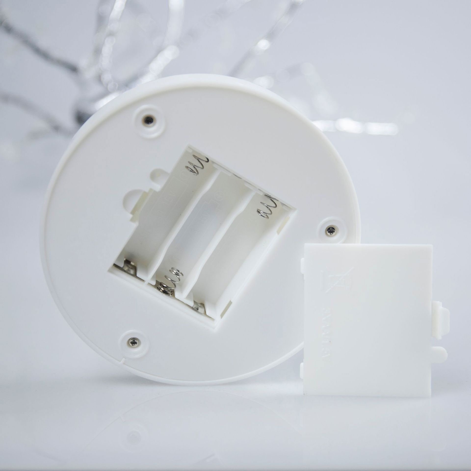 Lampa de veghe LED cu baterii si USB, Flippy, Model Copac din cupru, Multicolor [5]