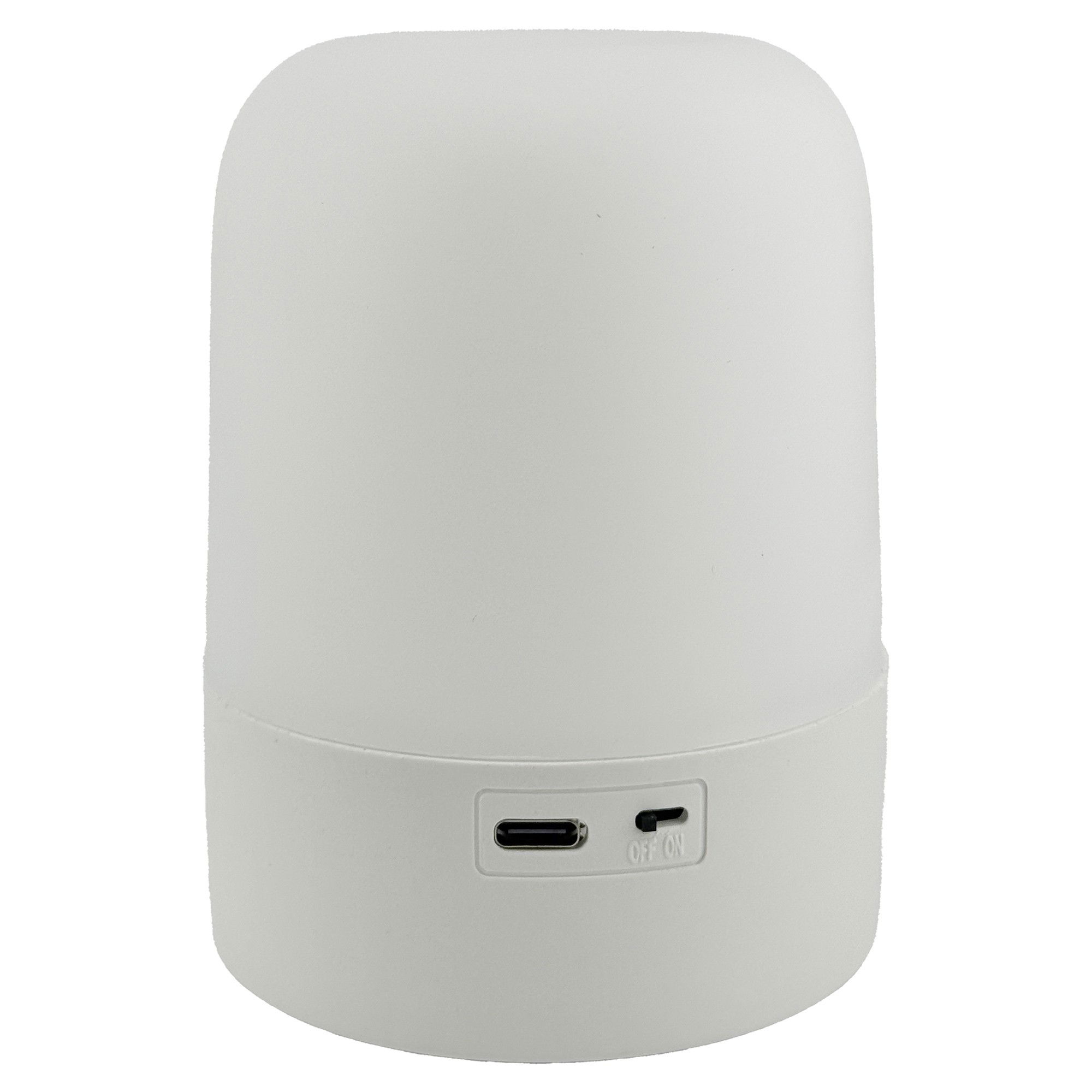 Lampa LED Reincarcabila, Flippy, Control tactil, Lumina in 3 culori albe, Lampa pentru Dormitor, 16 Culori RGB, Lumina de Noapte in Camera Copiilor, 11 x 8 x 8 cm, Alb [8]