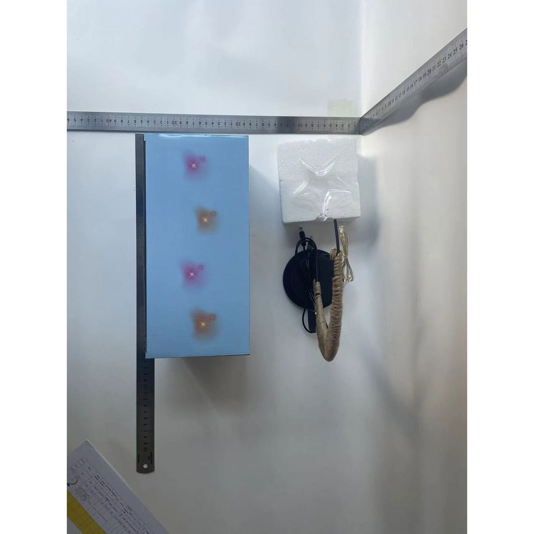 Lampa veghe Flippy, semi-luna cu stea din sticla, led, 28x15 cm, alb cald [9]