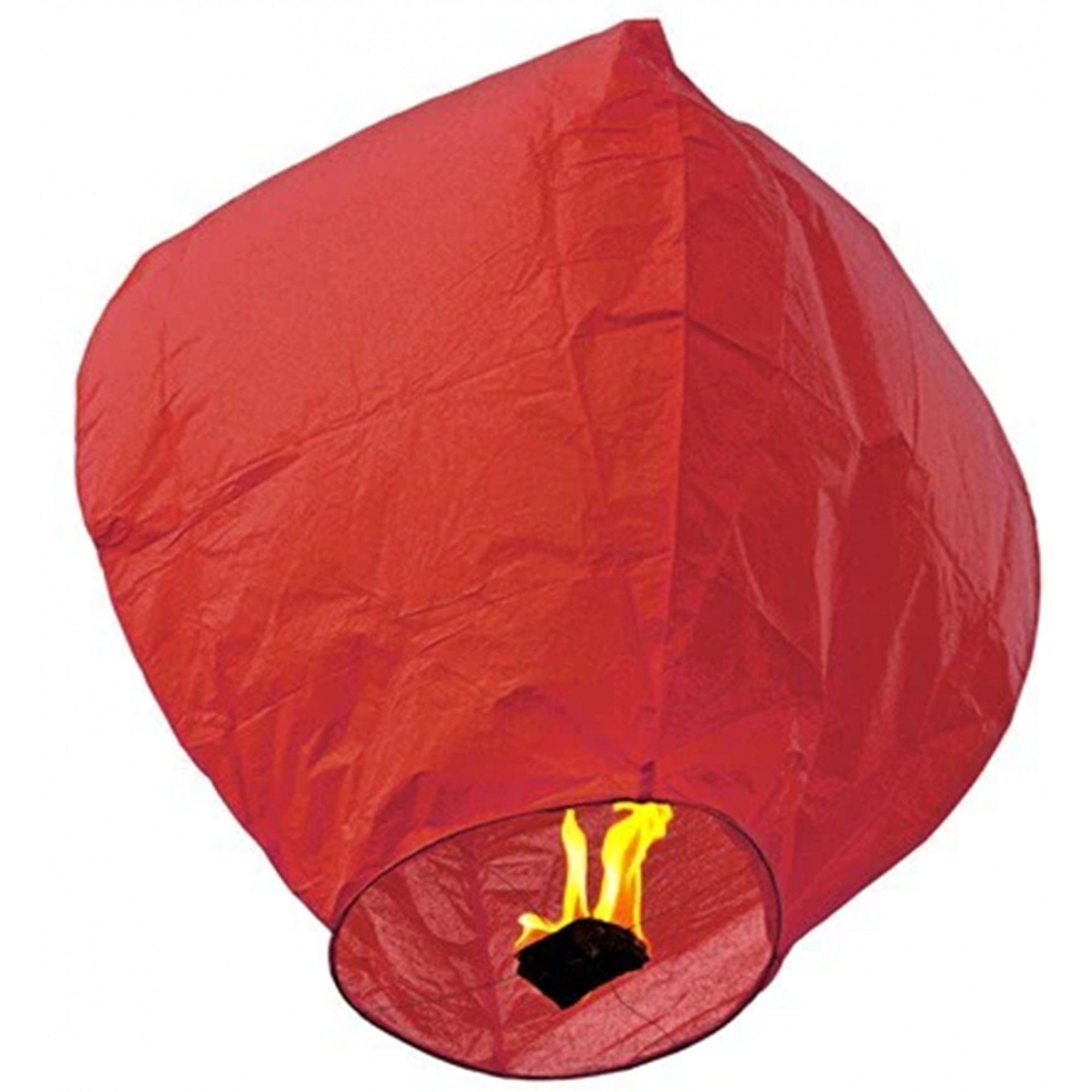 Petrecere - Lampion zburator, Flippy, hartie biodegradabila, Rosu