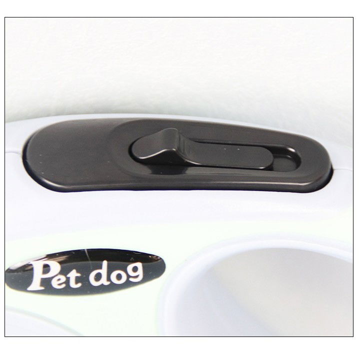 Lesa Automata Retractabila, Flippy, pentru Caini, 3m, 20 kg, ABS, Negru/Bleu, 8x12x4 cm [6]