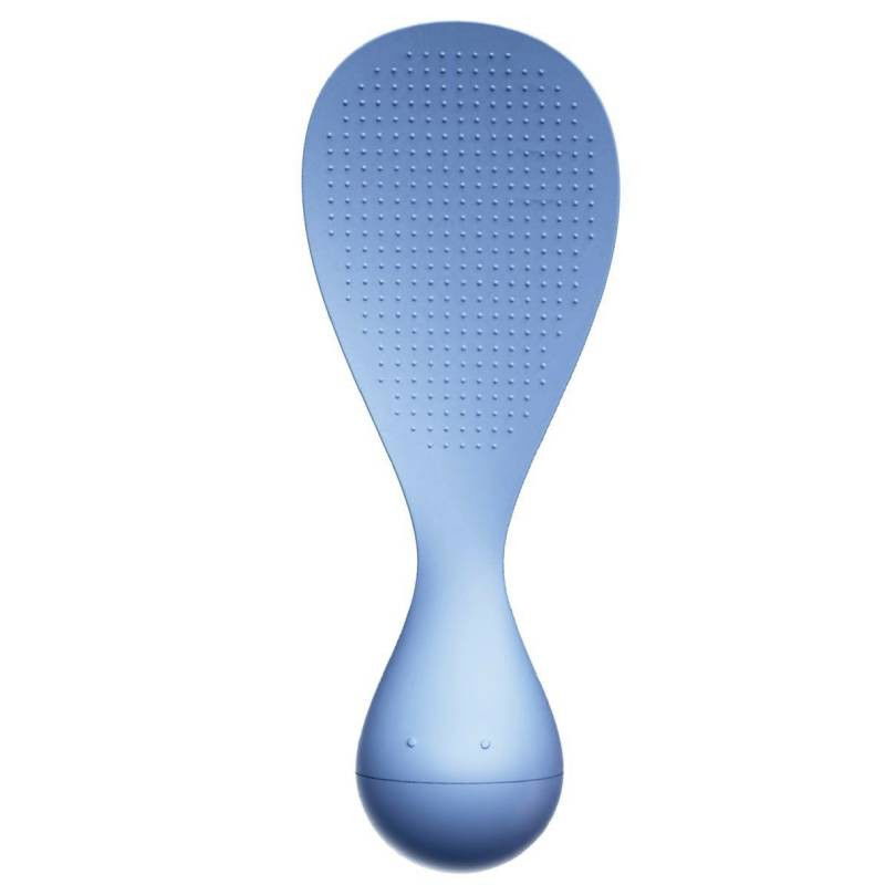 Pentru casa - Lingura de Orez Termorezistenta cu Baza Antialunecare, Flippy, Albastra, Ideala pentru Preparare si Servire