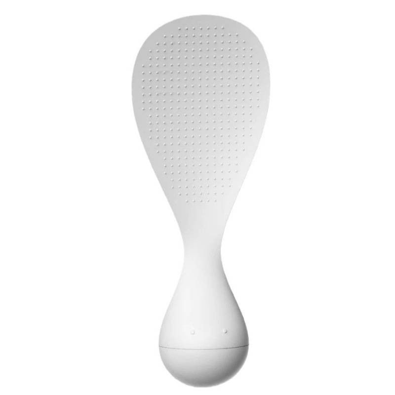 Pentru casa - Lingura de Orez Termorezistenta cu Baza Antialunecare, Flippy, Alba, Ideala pentru Preparare si Servire