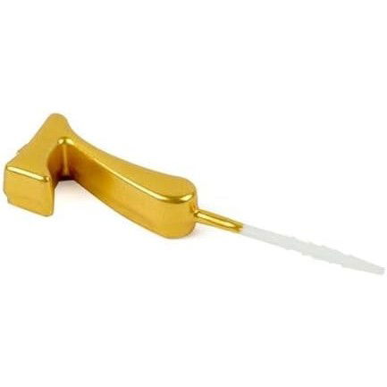 Lumanare de Tort, Flippy, Model Cifra 7, Party, 4.5 x 2.5 cm, din Parafina, Auriu [5]