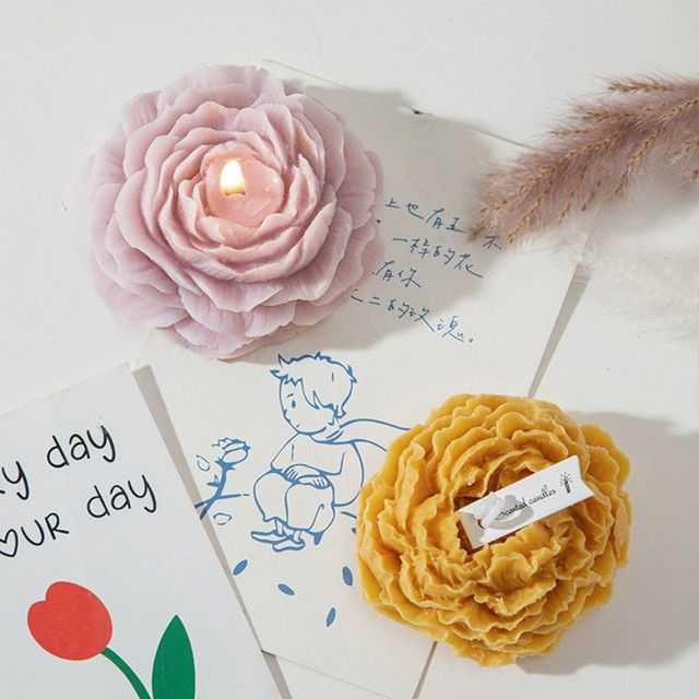 Lumanare Parfumata, Flippy, Model Trandafir, Ardere 10h, 70 g, 7.5 x 3.5 cm, Parfum de Citrice, Portocaliu [7]