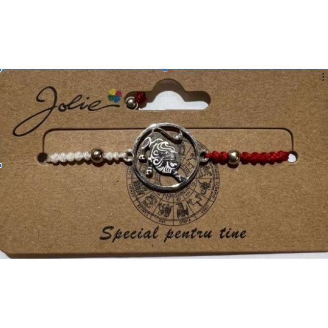 Martisor bratara zodiac, Jolie, 5x9 cm, Leu [1]