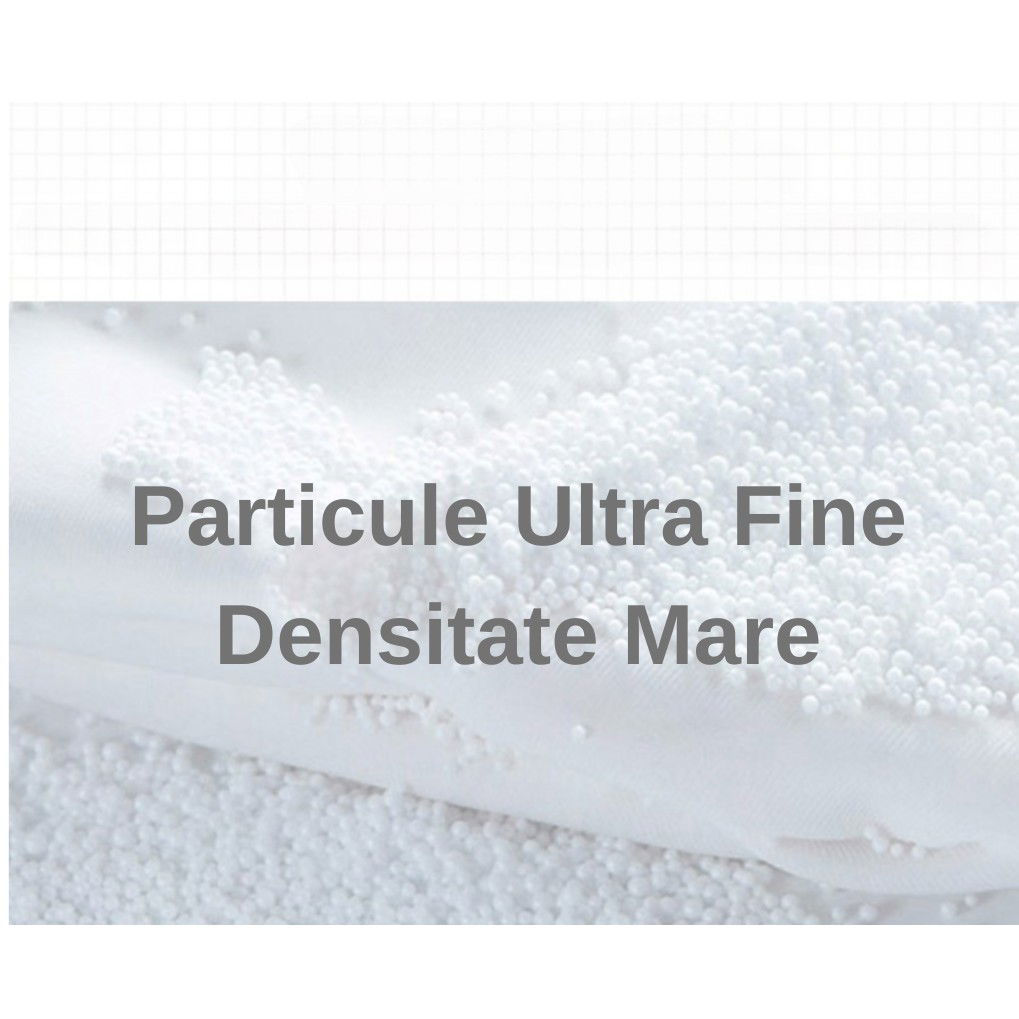 Masca de dormit, Flippy, 2 in 1, cu Tetiera, din Particule de Spuma si Bumbac, Gri Deschis [4]