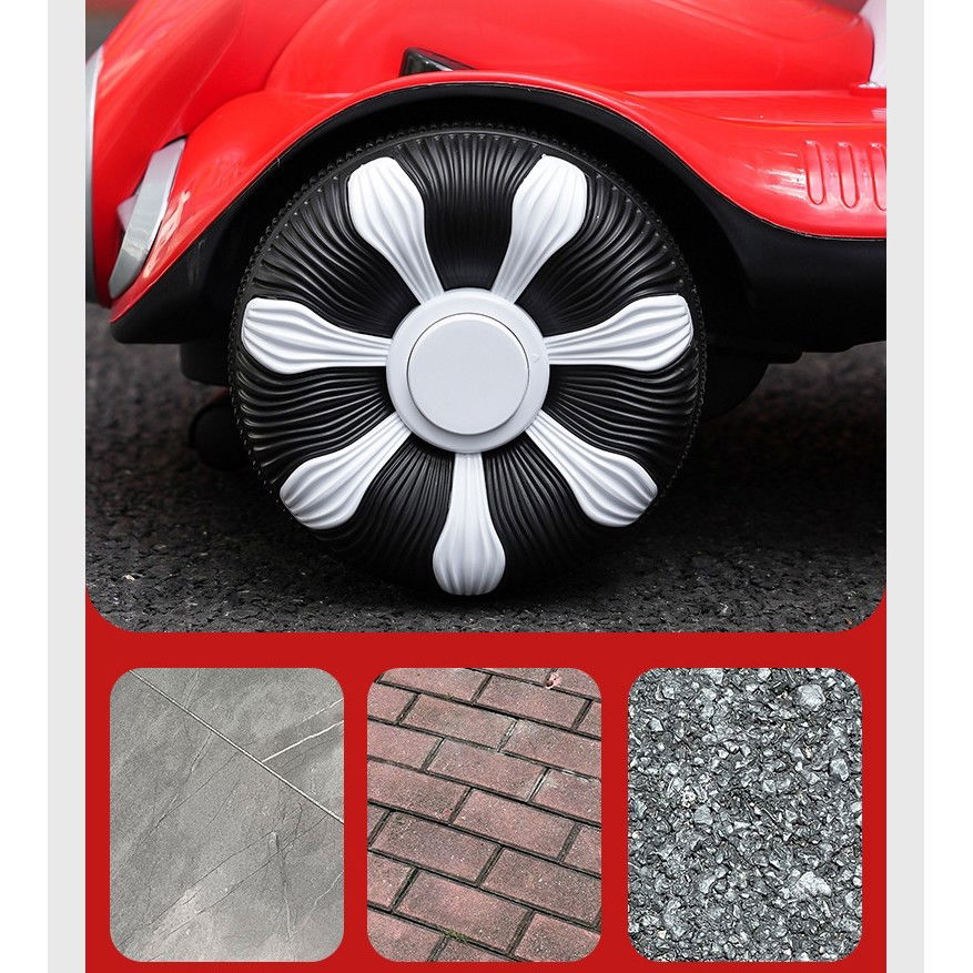 Masinute, Triciclete si Masinute Electrice - Masinuta electrica cu telecomanda pentru copii, Flippy, roti spate rotire 360, 3- 6 ani, curea siguranta, baloane de sapun, lumini si sunete, self control si prin telecomanda, cu pedale de acceleratie