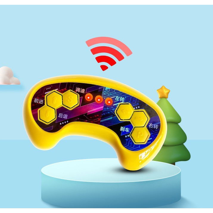 Masinuta electrica cu telecomanda pentru copii, Flippy, roti spate rotire 360, 3- 6 ani, curea siguranta, baloane de sapun, lumini si sunete, self control si prin telecomanda, cu pedale de acceleratie [7]