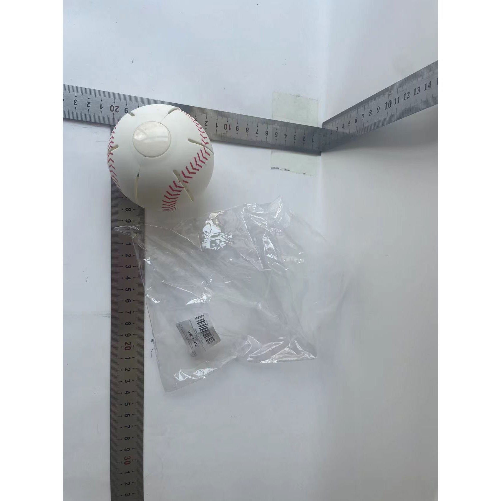 Minge UFO baseball Flippy cu deformare, diametru 8 cm, 3 ani +, interactiva, minge magică OZN zburator, minge zburătoare, Alb [7]