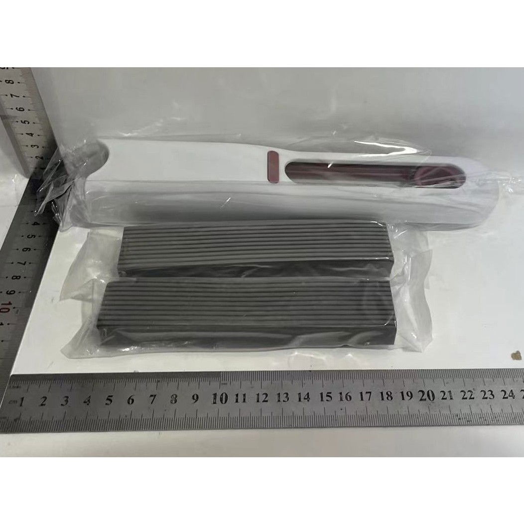 Mop de Mana Flippy, Mini-Portabil, cu Sistem de Stoarcere, Dispozitiv de Curatat Manual, cu Burete Absorbant, din PVA, 29.5 x 15.5 cm, 2 Rezerve, Alb [8]