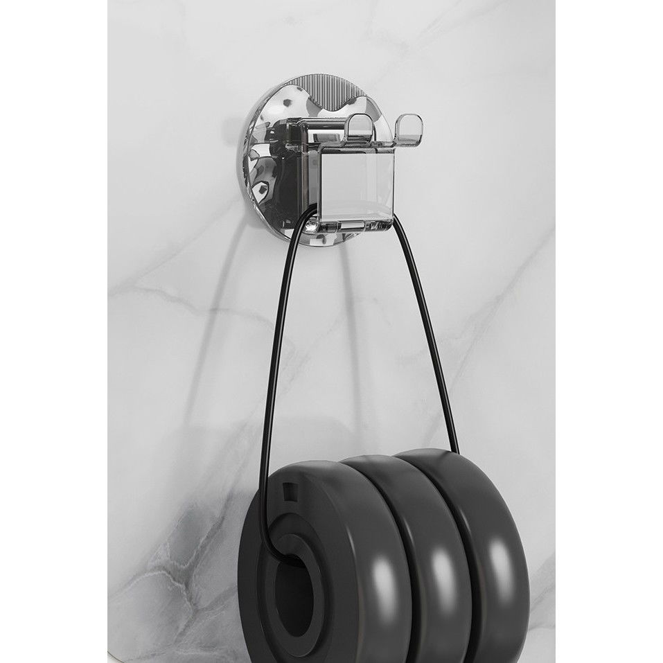 Suport Multifunctional 2 in 1, Pahar si Suport pentru Periuta de Dinti, Flippy, Plastic, Dimensiune: 10.4 x 7.3 x 7.3 cm, Maro Galbui [6]