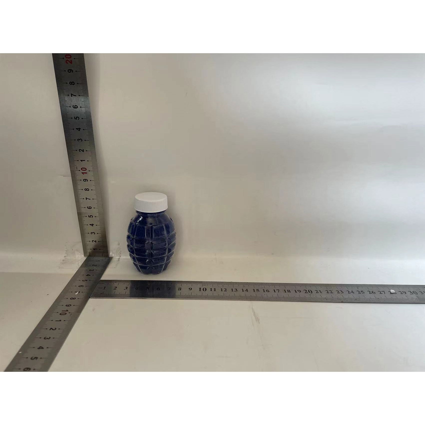 Munitie, Flippy, 20.000 Bile Gel pentru pistoale de jucarie Gel Blaster, Sticla Ananas 10.5x6.5 mm, Albastru [9]