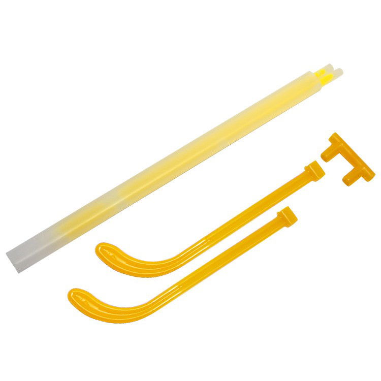 Ochelari Decorativi, Flippy, din Plastic, Fluorescenti, Accesoriu Petrecere, Galben [7]