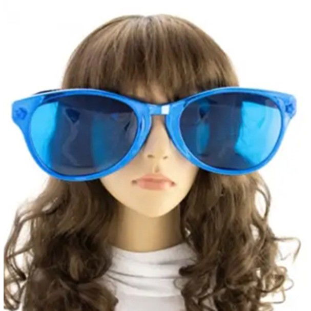 Ochelari Deghizare, Flippy, Marime Exagerata, din Plastic, 26 x 9 cm, Albastru [4]