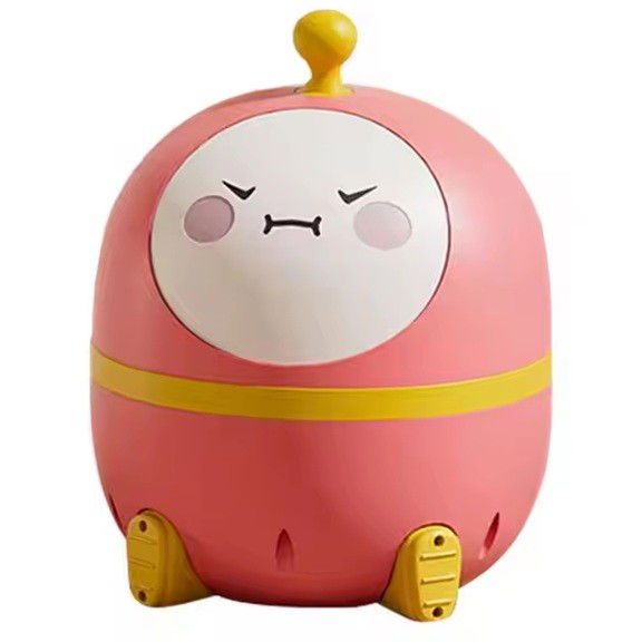 Articole copii - Olita 2in1, Flippy, Model Ou, cu Reductor WC, din Plastic, cu Muzica si Lumini, 29 x 29 x 22 cm, Roz