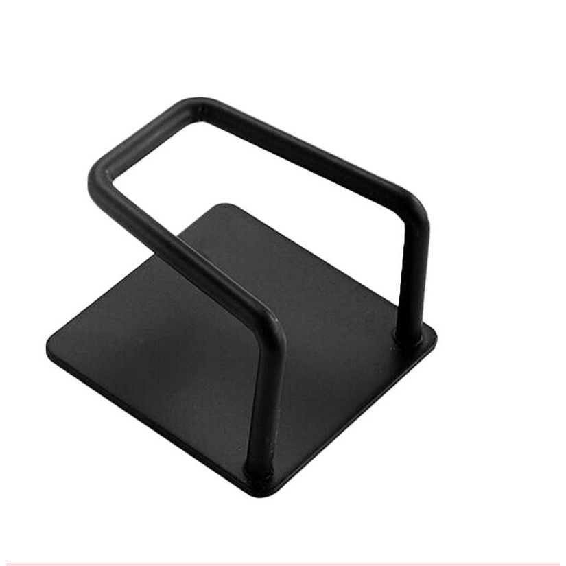 Organizatoare si Depozitare Bucatarie - Organizator bucatarie Flippy cu adeziv, carlig-suport pentru burete, accesorii bucatarie, 5x5x3,5 cm, otel inoxidabil, negru
