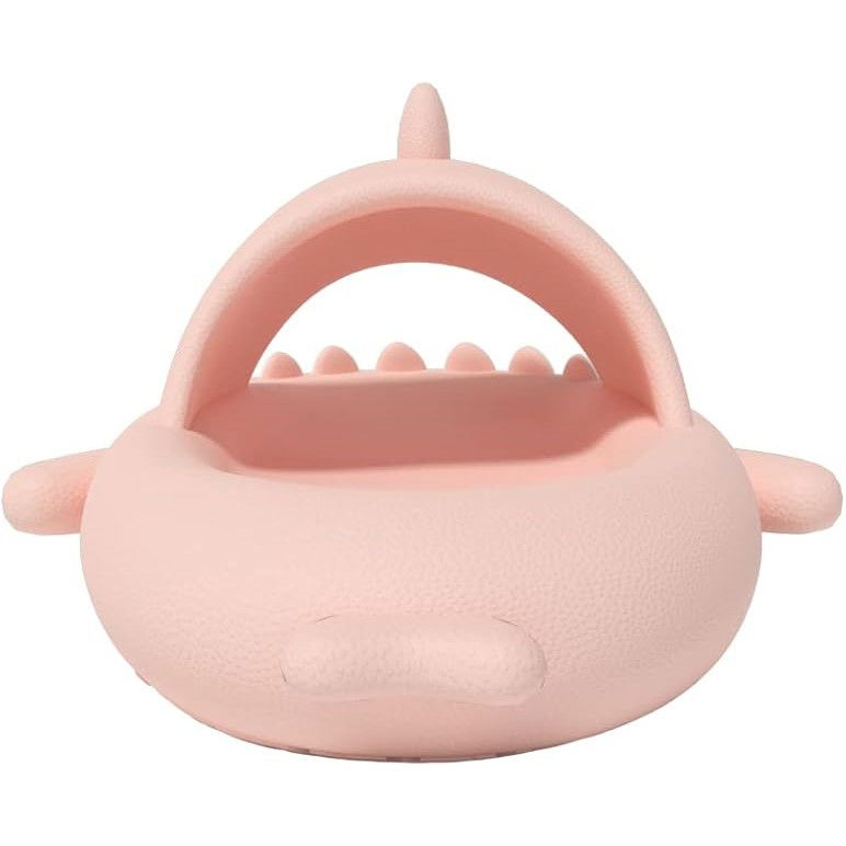 Papuci Tip Rechin, Flippy, Unisex, din Spuma EVA, Talpa Groasa Antiderapanta, Rezistenti la Uzura, Marime 36-37, Roz [3]