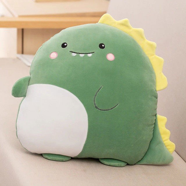 50 - 100 LEI - Patura 2in1 pentru Pat sau Canapea, Flippy, Model Jucarie Dinozaur cu Spatiu de Depozitare Patura, Microfibra, 1x1.7 m, Verde