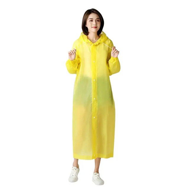 Pelerine, Umbrele si Accesorii - Pelerina de Ploaie, Flippy, pentru Adulti 150-180 cm, din EVA, Impermeabila, Rezistenta la Vant, Inchidere cu Capse, 140 g, Galben