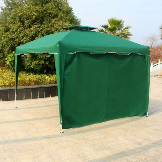 Perete Lateral Cort Evenimente 12 m Verde [2]