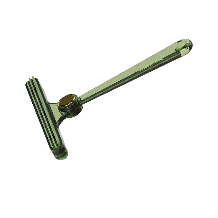 Pentru casa - Perie de Indepartare a Scamelor, Flippy, pentru Haine si Par de Animale, cu Doua Fete, Manual, Multifunctional, 12x14.5 cm, Accesoriu pentru Casa, Verde