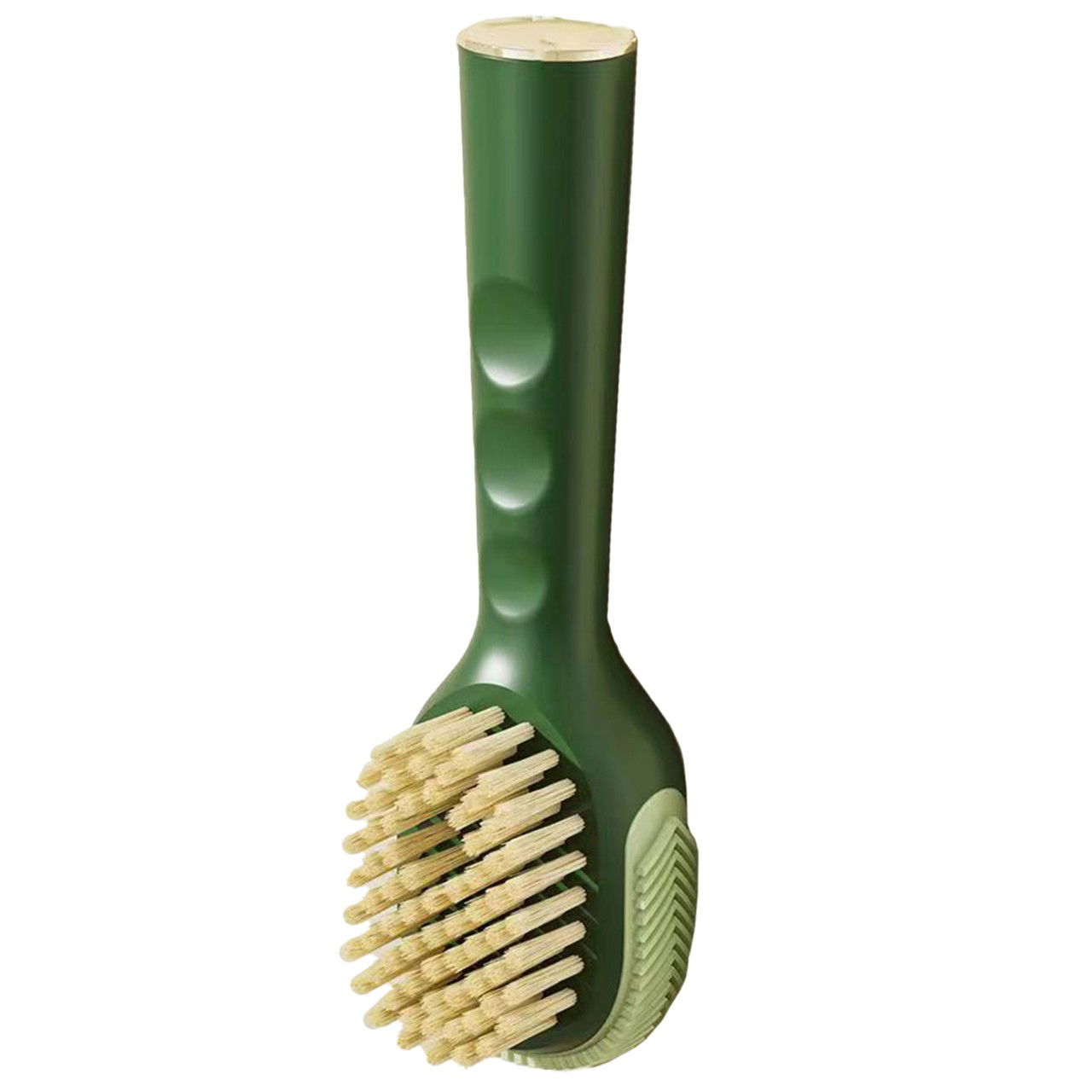 Perie pentru Curatare Incaltaminte cu Recipient pentru Detergent, Flippy, Perie Multifunctionala pentru Incaltaminte si Lenjerie, cu Peri Moi, Fara Deteriorare, 22x6x4 cm, Culoare Verde [1]