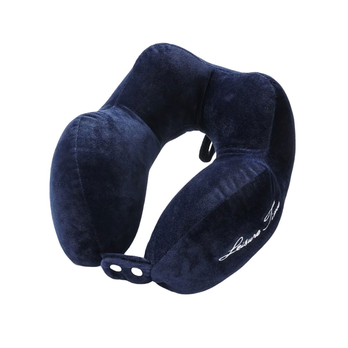 Perne Voiaj, Paturi si Textile - Perna de Calatorie, Flippy, Pentru Gat, din Bumbac, cu 4 Cocoase, Ajustabila, Albastru