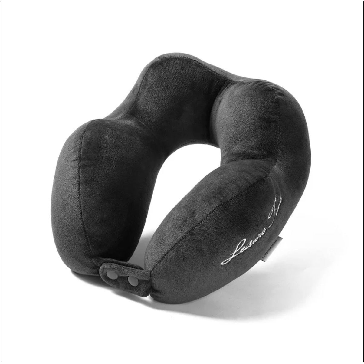 Perna de Calatorie, Flippy, Pentru Gat, din Bumbac, cu 4 Cocoase, Ajustabila, Gri [3]