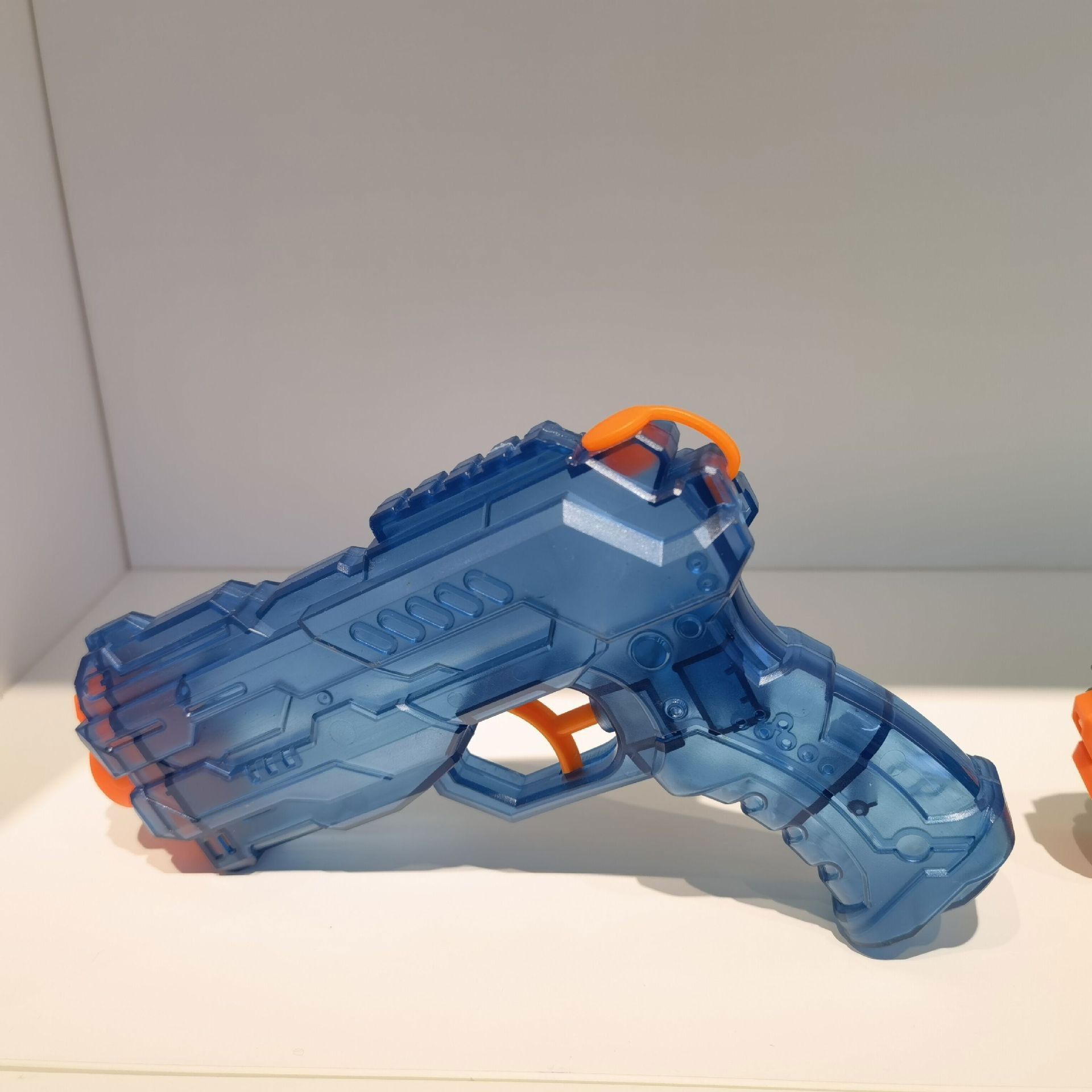 Pistol cu Apa, Flippy, Pistol cu Apa pentru Copii, Manual, din Plastic, 23 x 16 x 4 cm, rezervor 250 ml, Albastru [3]