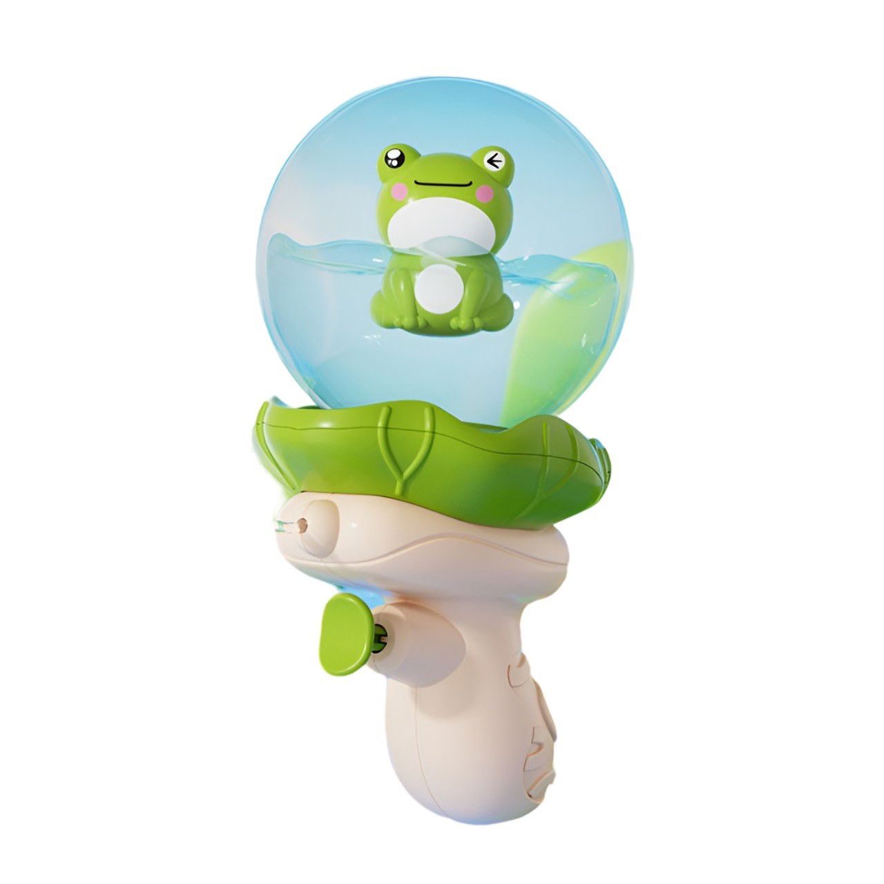 Pistoale cu apa - Pistol cu Apa pentru Copii, Flippy, Multifunctional, Capacitate 250 mL, Model Broscuta, 15.6x8x8.6 cm, ABS, Verde