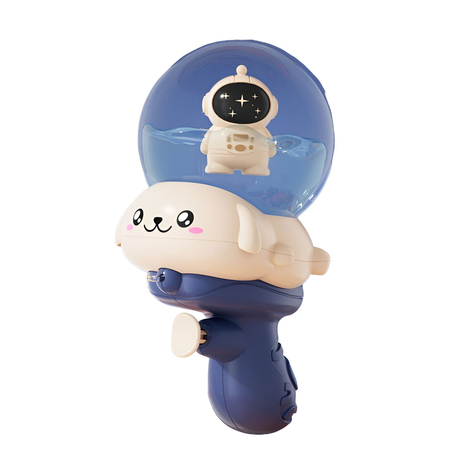 Pistoale cu apa - Pistol cu Apa pentru Copii, Flippy, Multifunctional, Capacitate 250 mL, Model Astronaut, 15.6x8x8.9 cm, ABS, Albastru