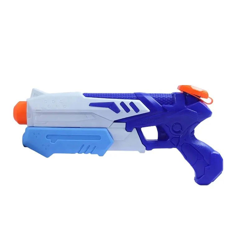 Pistoale cu apa - Pistol cu Apa pentru Copii, Flippy, Rezervor 300ml, Maner de Transport, Pentru Piscina/Plaja, Lungime 31.5 cm, Jucarie Distractiva, 3ani+, Albastru/Alb