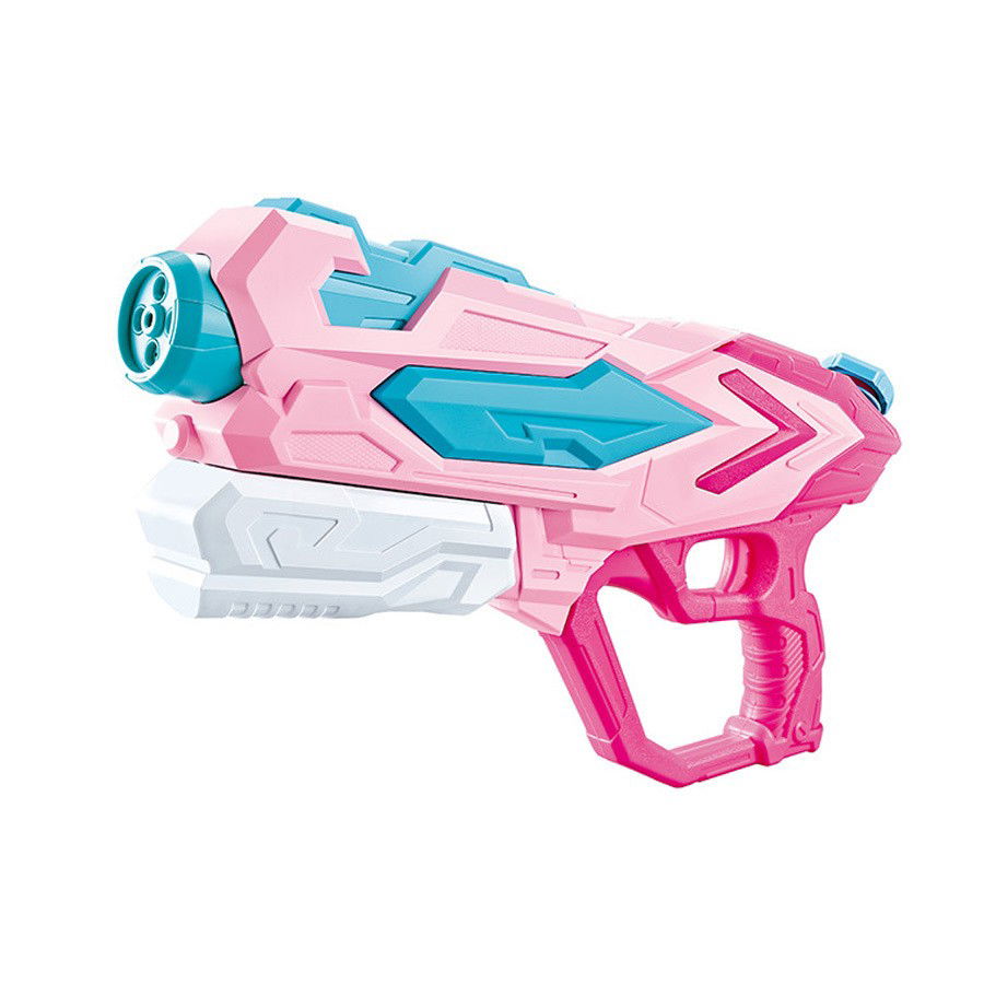 Pistoale cu apa - Pistol cu Apa pentru Copii, Flippy, Rezervor 900ml, Raza de Actiune 8m, 6ani+, 4 Duze, Roz