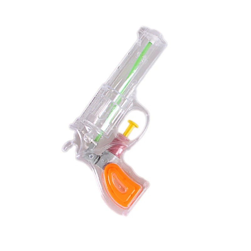 Pistoale cu apa - Pistol cu Apa, Flippy, pentru Copii, din Plastic, 16 x 5 x 2 cm, Transparent/Portocaliu