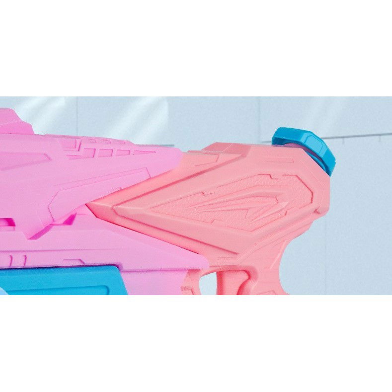 Pistol cu Apa pentru Copii, Rezervor, Pentru Piscina/Plaja, Flippy, 6ani+, 3 duze, Roz, 770ML [6]