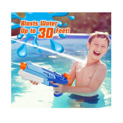 Pistol cu Apa pentru Copii, Rezervor, Pentru Piscina/Plaja, Flippy, 6ani+, Albastru, 300ML [6]