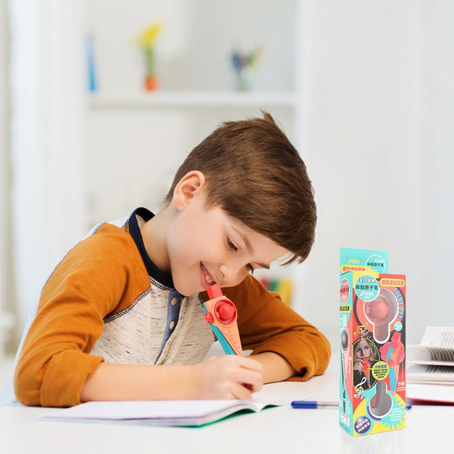 Pix Multifunctional, Flippy, cu Sunete si Vibratii, 5x1.5x17cm, Multicolor [5]