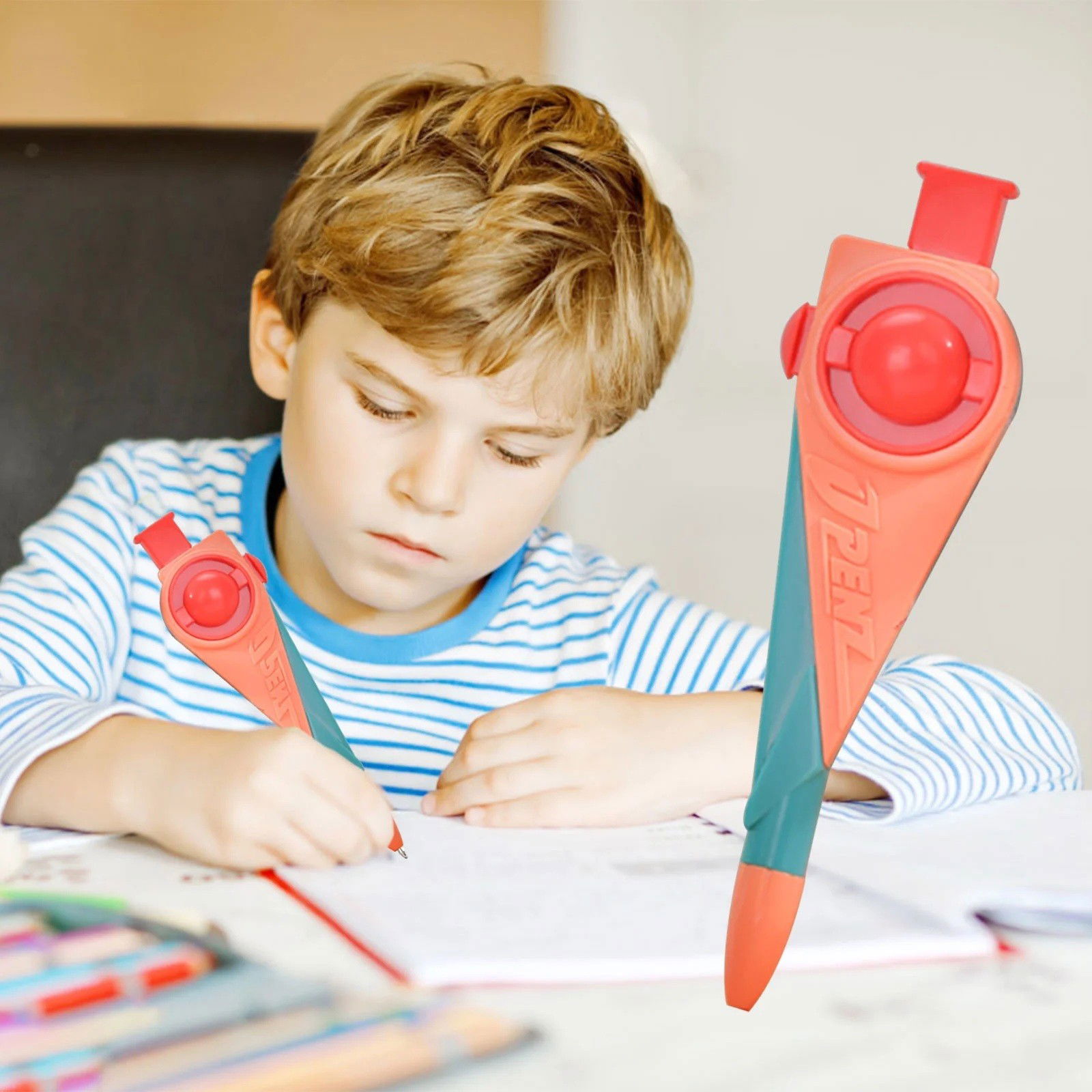 Pix Multifunctional, Flippy, cu Sunete si Vibratii, 5x1.5x17cm, Multicolor [3]