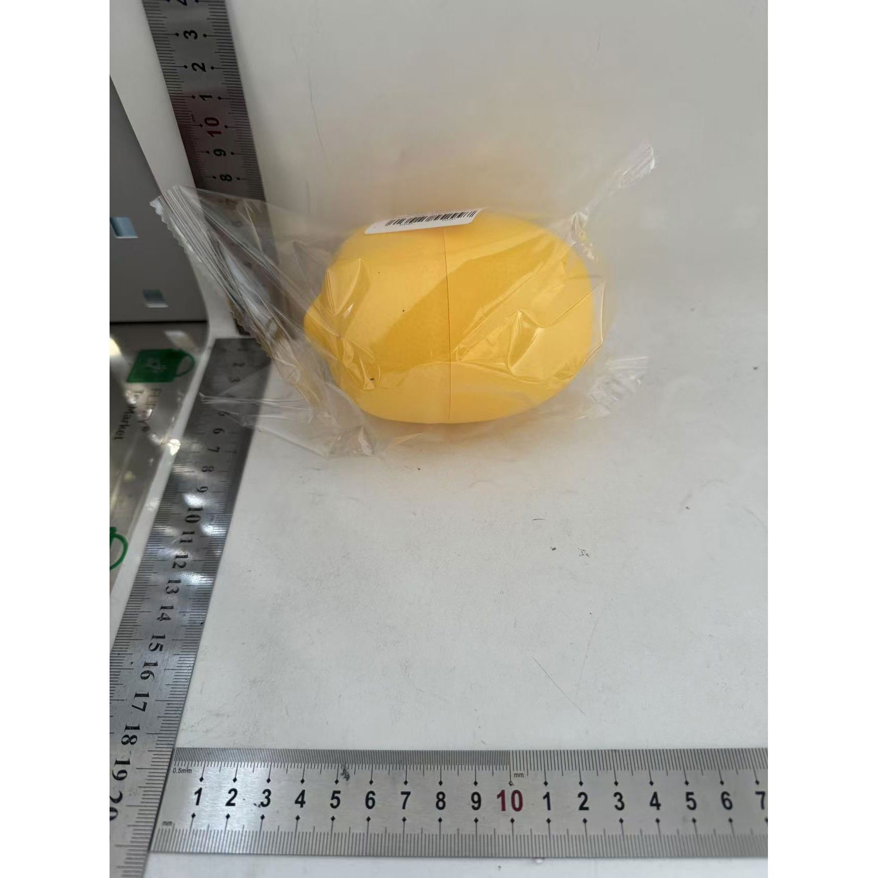 Cutie de depozitare si pastrare a alimentelor, Plastic, Flippy, Model Lamaie, 8x8x11 cm, Galbena [2]