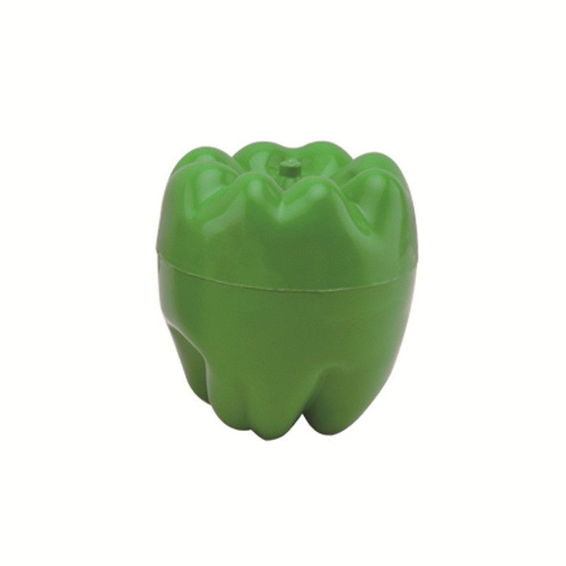 Cutie Alimentara, Flippy, Model Ardei, din Plastic, 9.8 x 9.8 x 10.7 cm, 350 ml, Verde [4]